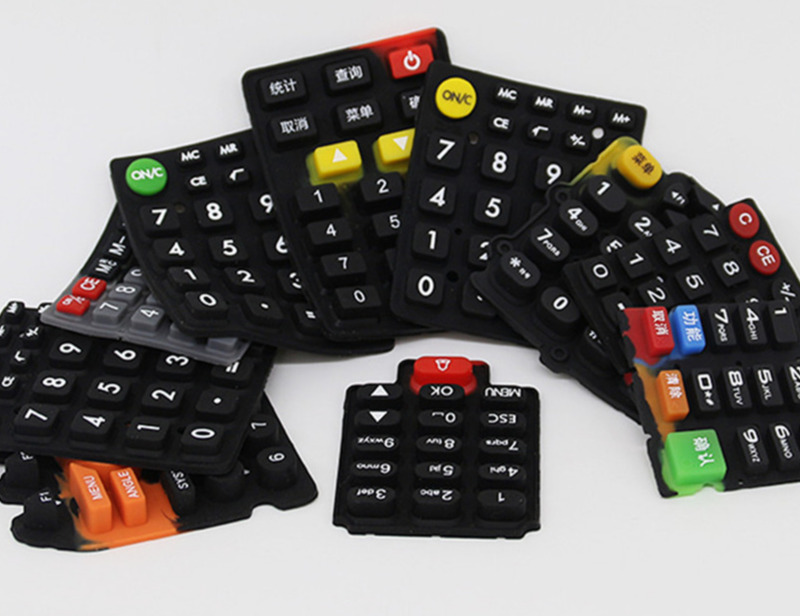 Custom Design Soft Silicone Rubber Keypad