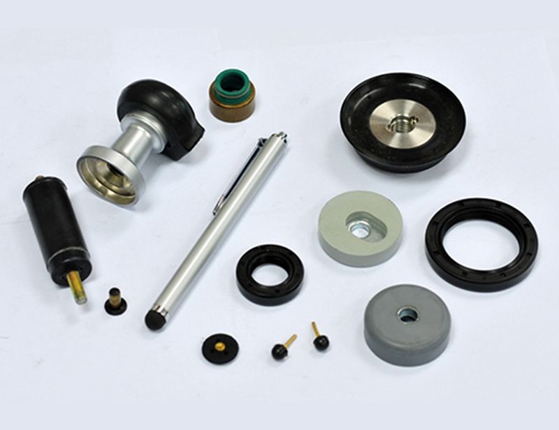 Rubber metal bonded part