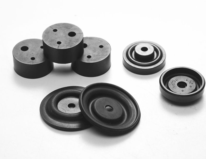 Rubber sealing parts